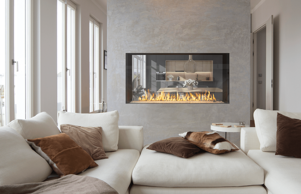 Stellar Galaxy See-Through 5ft x 3ft. Luxury flat interior. 