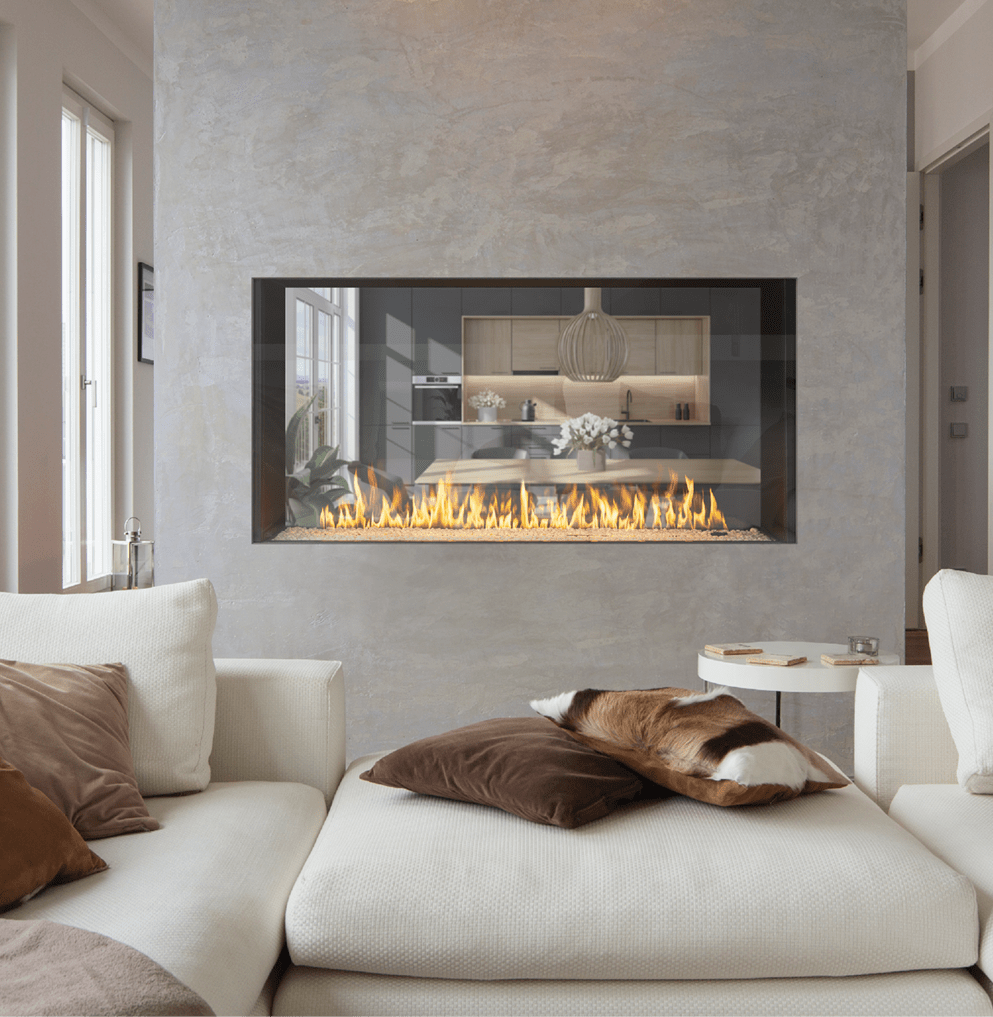 Stellar Galaxy See-Through 5ft x 3ft. Luxury flat interior. 